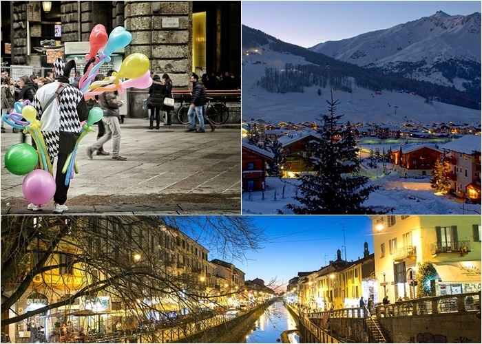 Mercatini di natale a Milano e Livigno