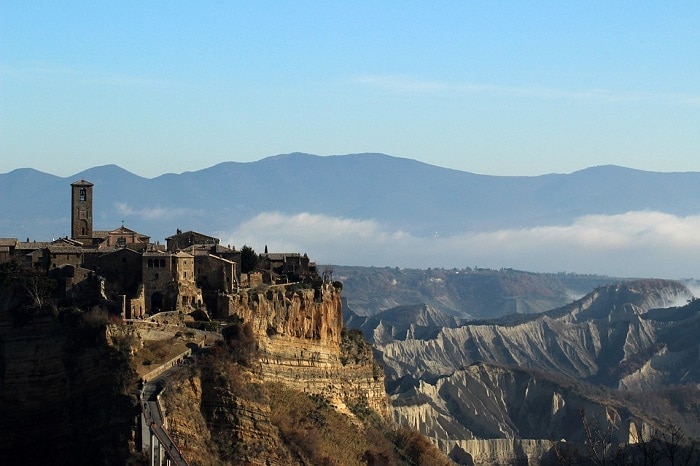 Vacanze a Roma civita di bagnoreggio