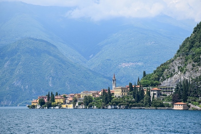 trekking invenali - lago di como