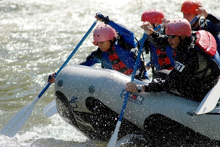 Sporti estremi Rafting